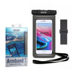 Waterproof Bag WS-226 with Strap for Phones Upto 6.0" Black Waterproof Bag WS-226 with Strap for Phones Upto 6.0" Black